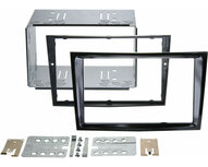 2-din inbouwkit pianolak zwart voor opel Astra Corsa Zafira