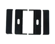 Audi inbouwpaneel 1-din zwart A2, A3, A4 (Avant), A6 (Avant) 