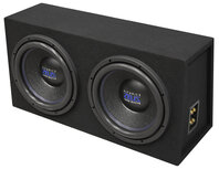 Hifonics Zeus ZXS12S-DUAL gesloten baskist 2 x 12 inch 1000 watts RMS QVC 2 ohms