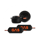GAS AUDIO MAD T1-204 tweeter set 20mm silk dome 50 watts RMS 4 ohms