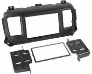 2-DIN Paneel Diverse modellen Citro&euml;n - Peugeot - Toyota - Kleur: Zwart 