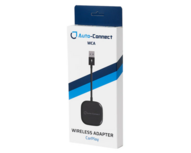 Auto Connect WCA wireless carplay adapter met USB A &amp; C