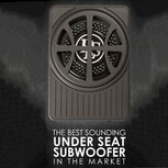 DLS ACW10 actieve underseat subwoofer 10 inch 200 watts RMS