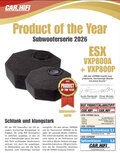 ESX Vision VXP800A actieve reservewiel subwoofer kist 400 watts RMS