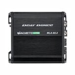 DeafBonce Machete MLA60.2 versterker 2 kanaals 180 watts RMS