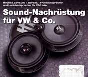 Hifonics Zeus ZSV62X custom fit luidspreker set 90 watts RMS voor diverse modellen van de VAG Groep