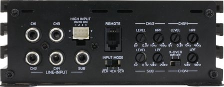 Ground Zero GZHA MINI FIVE 5 kanaals versterker 1000 watts RMS
