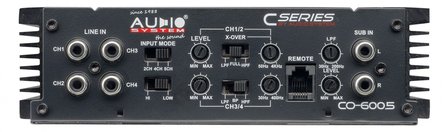Audio System CO 600.5 versterker 5 kanaals 690 watts RMS