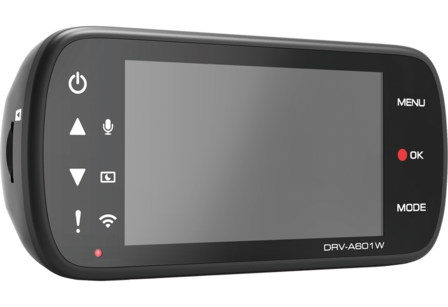 Kenwood DRV-A601W dashboard camera 4K met GPS &amp; WiFi