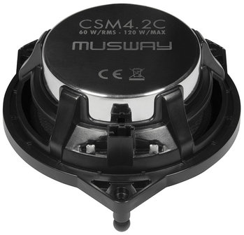 MusWay CSM4.2C custom fit 10 cm compo set Mercedes-Benz C / GLC &amp; E Klasse
