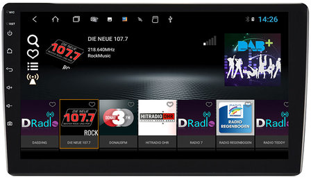 ESX VNC1015-DBJ custom fit android camper &amp; truck navigatie radio Fiat Ducato