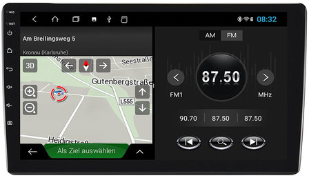 ESX VNC1015-DBJ custom fit android camper &amp; truck navigatie radio Fiat Ducato