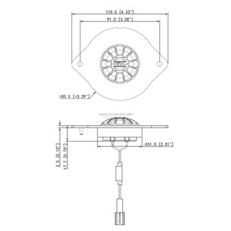 STEG MA32A custom fit tweeter set 60 watts RMS voor Audi A4 / A5 &amp; A6