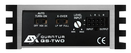 ESX Quantum QS-TWO nano 2 kanaals versterker 190 watts RMS
