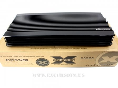 Excursion HXA12K mono block versterker 10.000 watts RMS 1 ohms