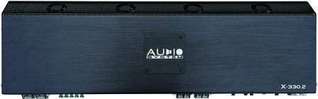 Audio System X330.2 versterker 2 kanaals 1650 watts RMS + RTC bas controller