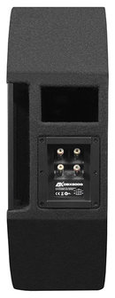 ESX DBX800Q reservewiel bass-reflex kist 2 x 8 inch 400 watts RMS DVC 2 ohms
