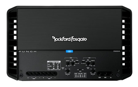 Rockford Fosgate Punch P600X4 versterker 4 kanaals 600 watts RMS