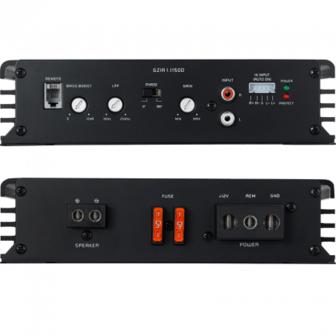 Ground Zero Iridium GZIA1.1150D monoblock versterker 1050 watts RMS 1 ohms