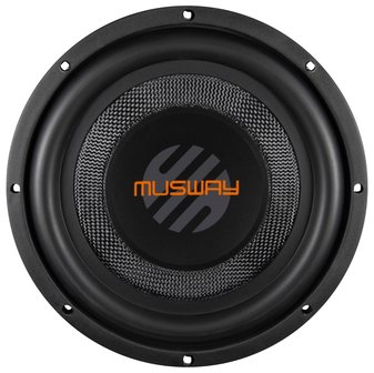 MusWay MWS1022 flat subwoofer 10 inch 300 watts RMS DVC 2 ohms