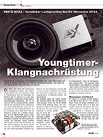 ESX Quantum Q-W124 bundel pakket Mercedes-Benz W124 speaker + versterker