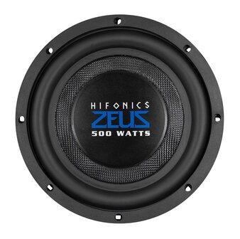 Hifonics Zeus ZST8D2 shallow subwoofer 8 inch 250 watts RMS DVC 2 ohms