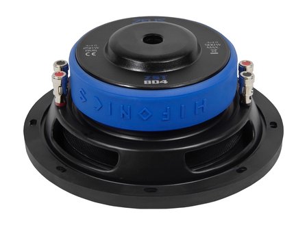 Hifonics Zeus ZST8D4 shallow subwoofer 8 inch 250 watts RMS DVC 4 ohms