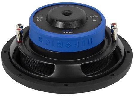 Hifonics Zeus ZST10D2 shallow subwoofer 10 inch 300 watts RMS DVC 2 ohms