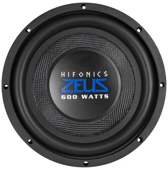 Hifonics Zeus ZST10D2 shallow subwoofer 10 inch 300 watts RMS DVC 2 ohms