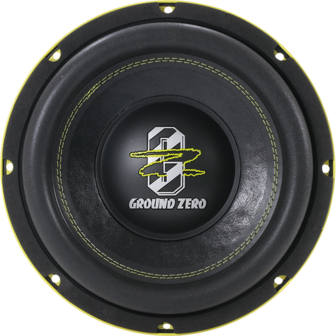 Ground Zero GZHW-25XSPL-D2 subwoofer 10 inch 1200 watts RMS DVC 2 ohms