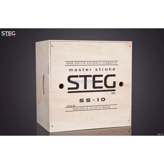 STEG Master Stroke SS-10 high end subwoofer 10 inch 250 watts RMS DVC 4 ohms