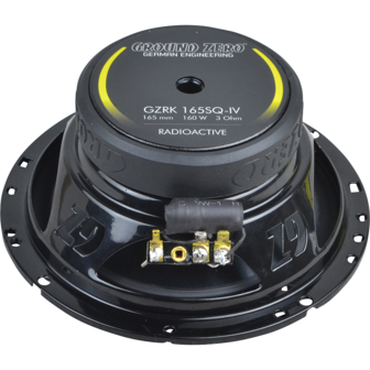 Ground Zero Radio Active GZRC165.2SQ-IVX compo set 16,5 cm 2-weg 120 watts RMS