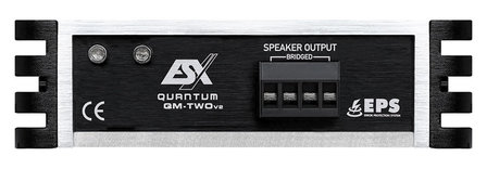 ESX Quantum QM-TWOv2 micro 2 kanaals versterker 300 watts RMS