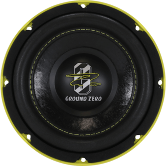 Ground Zero Hydrogen GZHW-16SPL subwoofer 6 inch 500 watts RMS DVC 2 ohms