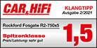 Rockford Fosgate Prime R2-750x5  versterker 5 kanaals 750 watts RMS