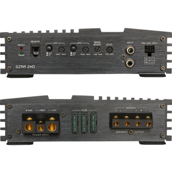 Ground Zero GZRA-2HD versterker 2 kanaals 1150 watts RMS