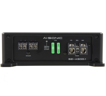 AI-SONIC S2-A500.1 monoblock versterker 600 watts RMS 1 ohms