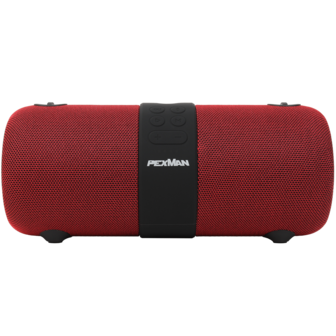 PEXMAN PM-10R (RED) bluetooth speaker 2 x 10 watts IPX6 met fm radio