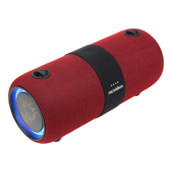 PEXMAN PM-10R (RED) bluetooth speaker 2 x 10 watts IPX6 met fm radio