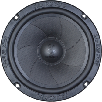Ground Zero Iridium GZIC-165.2 luidspreker set 16,5 cm 2-weg compo 100 watts RMS