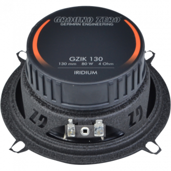 Ground Zero Iridium GZIC-130.2 luidspreker set 13 cm 2-weg compo 90 watts RMS