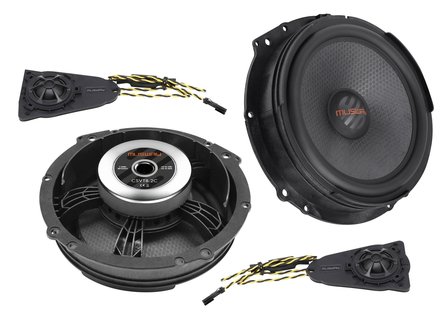 MusWay CSVT8.2C custom fit 20 cm 2-weg luidspreker set VW T5 &amp; T6 