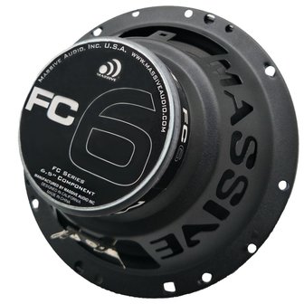 Massive Audio FC6 luidspreker set 16,5 cm 2/weg compo 150 watts RMS