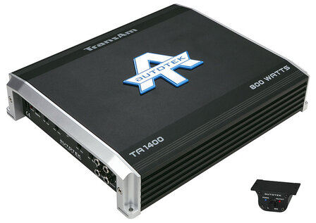 Autotek TA-1400 mono block versterker 450 watts RMS 2 ohms