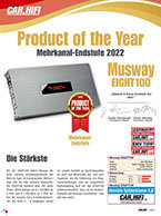 MusWay MX-EIGHT100 versterker 8 kanaals met 1480 watts RMS