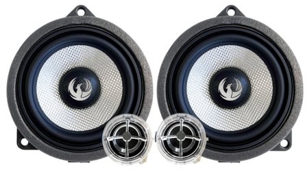 Phoenix Gold ZDSB100CS custom fit 10 cm 2-weg compo luidspreker set 60 watts RMS BMW &amp; MINI