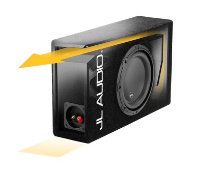 JL AUDIO CP108LG-W3v3 bass-reflex kist 8 inch 250 watts RMS 4 ohms