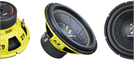 Ground Zero Iridium GZIW12-XSPL-D2 subwoofer 12 inch 1000 watts DVC 2 ohms