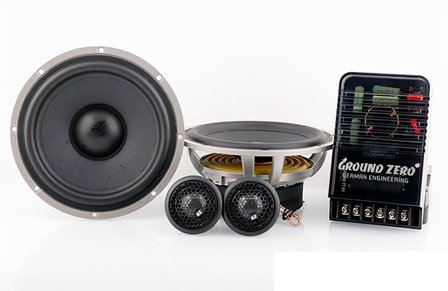 Ground Zero Hydrogen GZHC165.2 high end 16,5 cm 2-weg compo luidspreker set 130 watts RMS