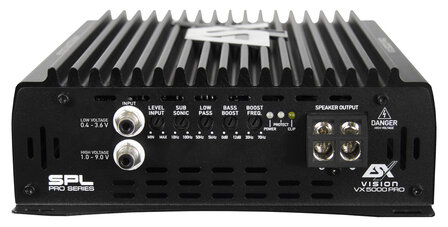 ESX VISION VX5000-PRO mono block versterker 5000 watts RMS 1 ohms